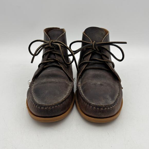 Quoddy Kennebec Chukka Boots Chocolate Men\'s 9.5 Western Indie Boat Heritage
